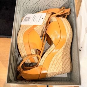 Alexander McQueen sandals Leather Espadrilles !!